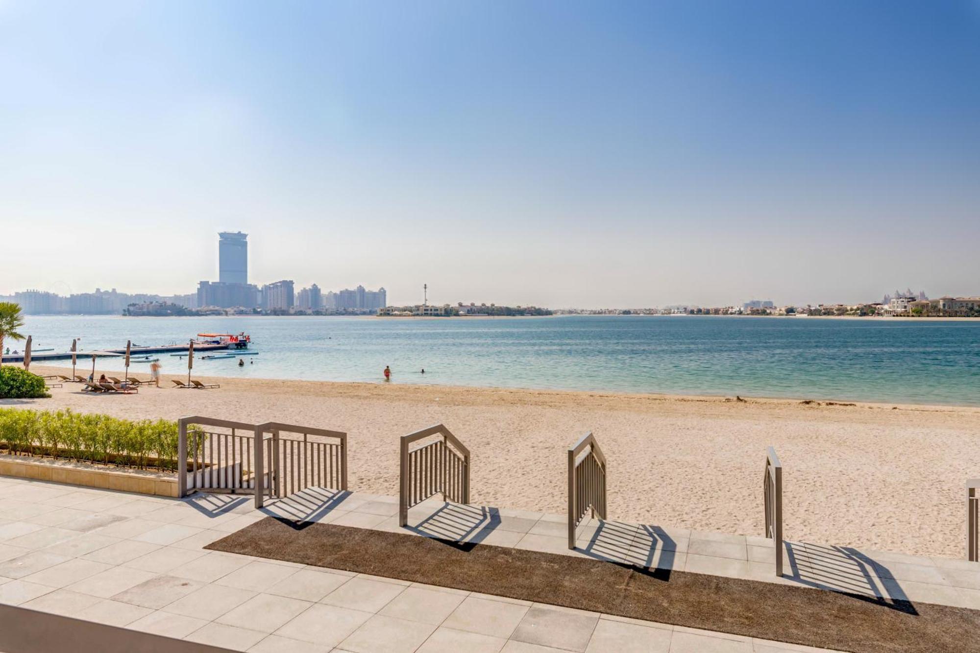 Luxury Azizi Mina Beachfront Apartments Dubai Exterior foto