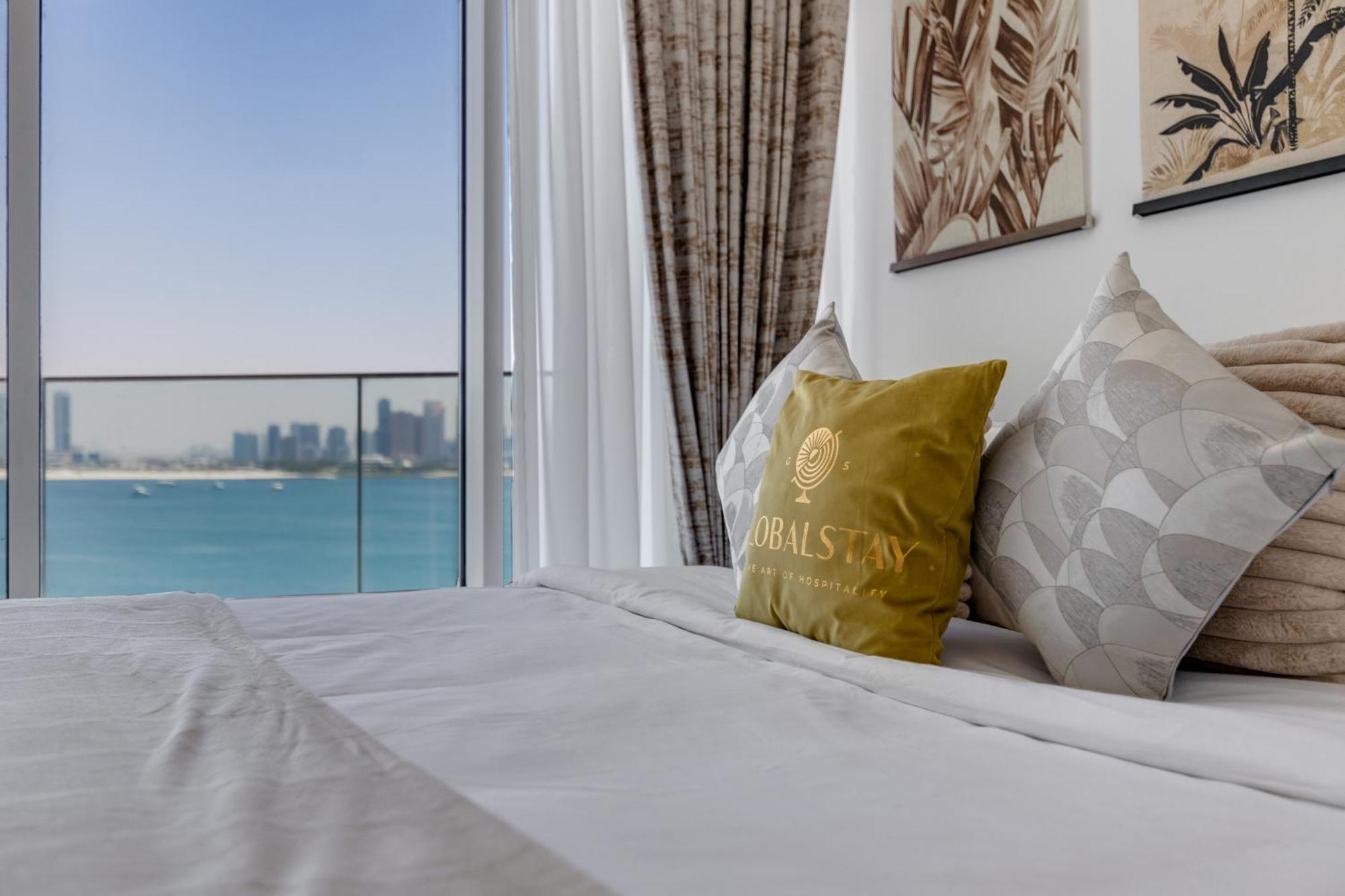 Luxury Azizi Mina Beachfront Apartments Dubai Exterior foto